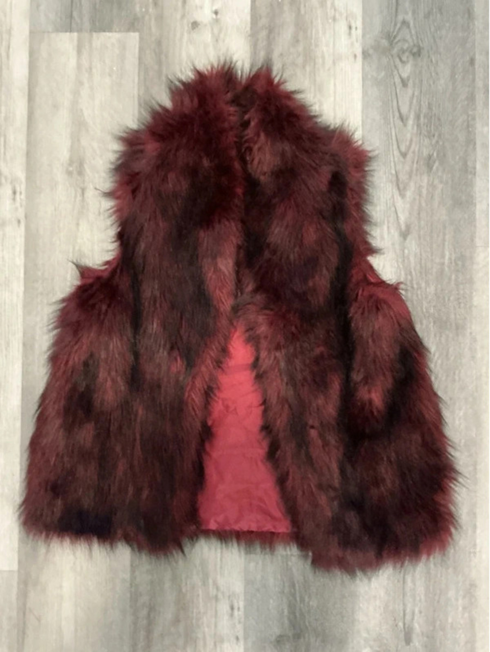 BCBG Faux Fur Vest